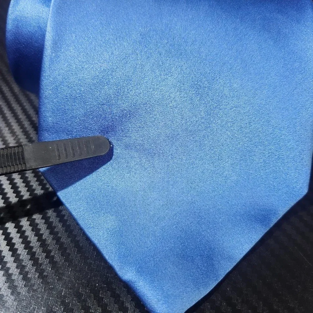Solid Blue Stylish Men's Neck Tie